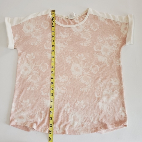 1299 * Lucky Brand Super Soft Floral Pajama Top Pink White Size S - Picture 5 of 5